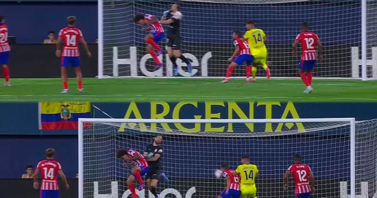 فياريال يتقدم على أتلتيكو مدريد 2-1 فى الشوط الأول بهدية أوبلاك.. فيديو