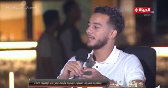 البطل محمد السيد: "دعم محمد صلاح لي حاجة كبيرة أوى بالنسبة لى"