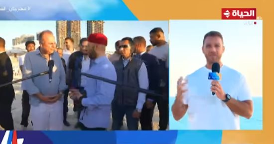 إبراهيم عبد الجواد عن زيارة وزير الأوقاف لمهرجان العلمين: موفقة وجميلة