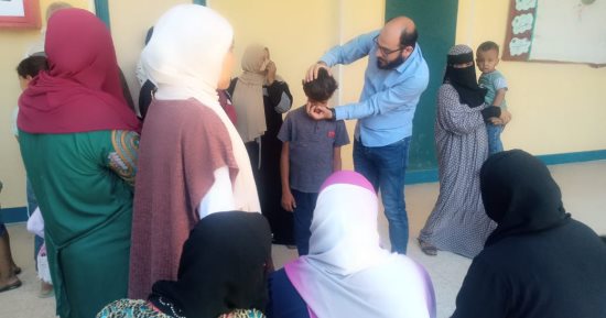 جامعة القناة تنظم قافلة طبية فى قرية هاويس سرابيوم فى الإسماعيلية
