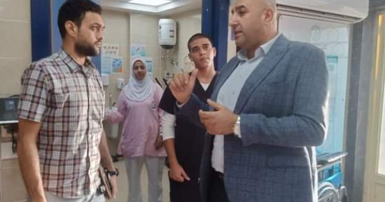 الرعاية الصحية بأسوان تتابع الأطقم الطبية بالغنيمية والعوضلاب