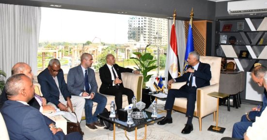 محافظ أسوان لمدير "مشروعات التعمير": نسعى لاستثمار المنتجات بالسوق العالمى
