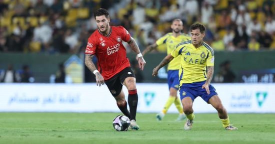 النصر يسقط فى فخ التعادل أمام الرائد بالدورى السعودى.. فيديو