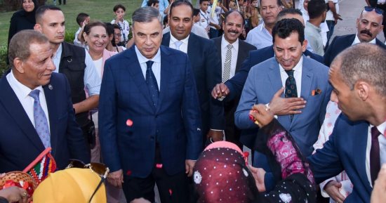 وضع حجر الأساس لإنشاء مشروع CITY PARK بالمدينة الشبابية بأبى قير