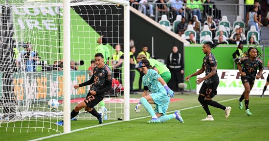 بايرن ميونخ يفتتح الدورى الألمانى بفوز صعب على فولفسبورج 3-2.. فيديو