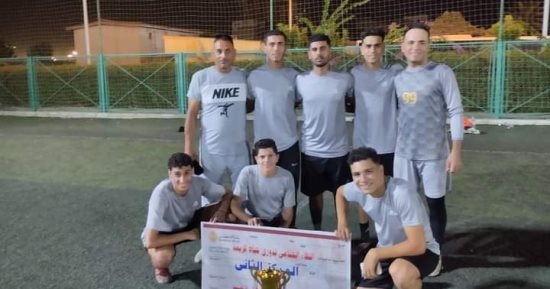 فوز شربين بالمركز الثانى على الجمهورية بخماسى كرة القدم لدورى حياة كريمة