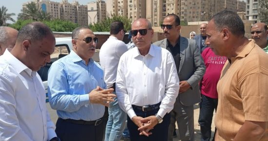 حصر الأراضى الواقعة حول محور محمد عزت الرابط بين جنوب القاهرة وشرقها.. صور