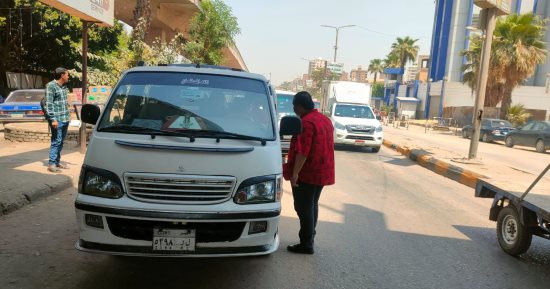 محافظة الجيزة تضبط 145 سيارة سرفيس تقسم الطريق وغير ملتزمة بالتعريفة