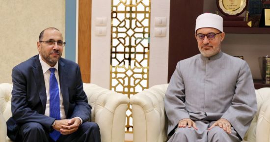 مفتى الجمهورية يستقبل نائب رئيس مجلس الإفتاء السويدى
