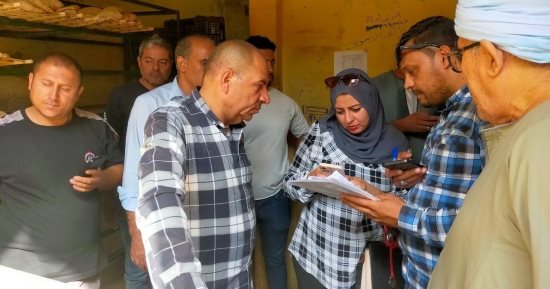 تحرير 36 محضرا تموينيا لمخابز بلدية وسياحية غير ملتزمة بمواصفات الخبز بالجيزة