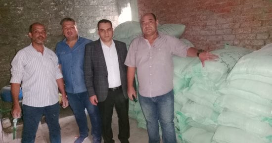 محافظة الجيزة تضبط 5.5 طن دقيق بلدى مدعم بحوزة منشأة مخالفة