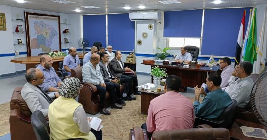 مياه المنوفية: اعتماد خطة مأمونية تداول الصرف الصحى لمحطة معالجة تلا