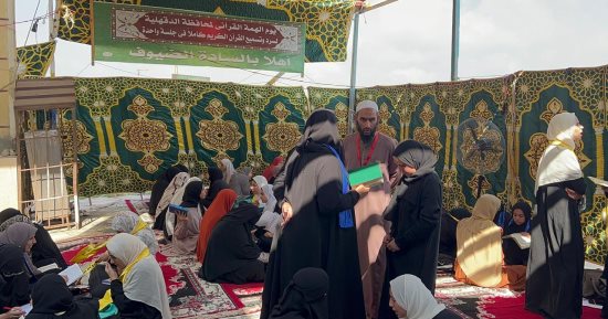 تزينوا به.. طلاب الأزهر بالدقهلية يبدعون فى سرد وتسميع القرآن الكريم.. فيديو
