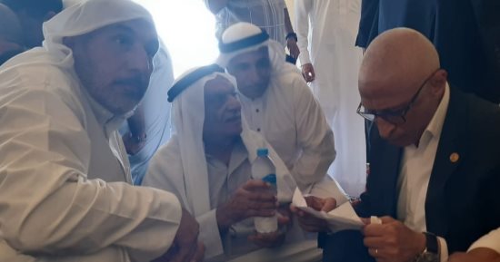 مشايخ وعواقل بئر العبد يثمنون جهود الدولة فى خدمة المواطنين.. صور