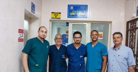 وحدة قسطرة أشمون تنجح فى إنقاذ حياة 4 حالات عقب إصابتهم بجلطة حادة بالقلب