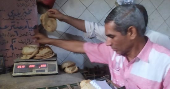 ضبط مخالفات تموينية وصحية وتحرير 18 محضر نقص أوزان فى الغربية