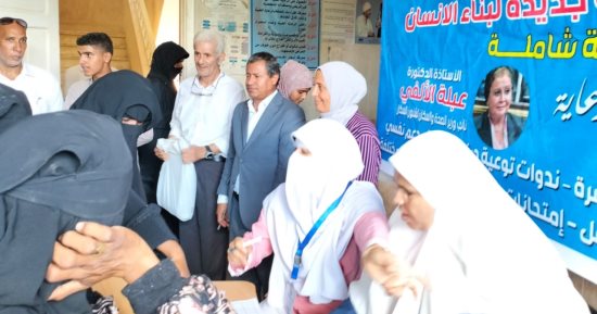 قافلة سكانية متكاملة بقرية القصيمة فى وسط سيناء
