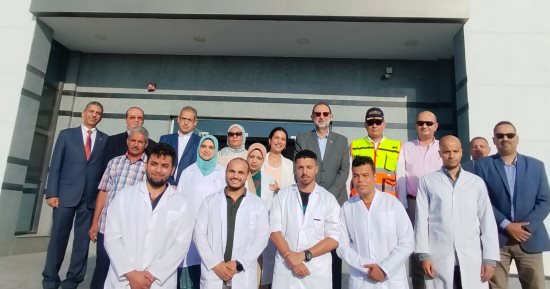 رئيس هيئة سلامة الغذاء يزور ميناء بور سعيد ويتفقد معمل شرق التفريعة
