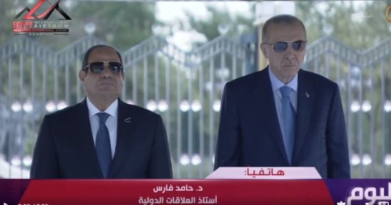 حامد فارس: تقارب مصر وتركيا سيصب فى مصلحة الكثير لحل القضايا الإقليمية والعربية