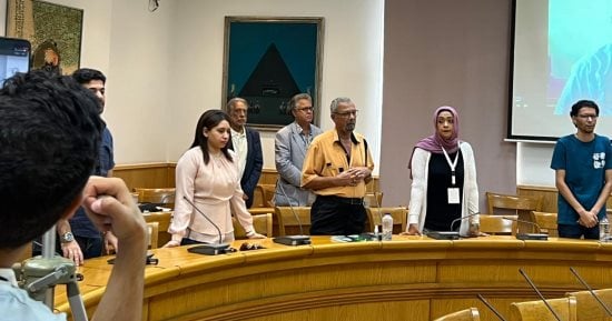دقيقة حداد فى ذكرى ضحايا "مسرح بني سويف" فى ندوة رد الجميل بالمسرح التجريبي