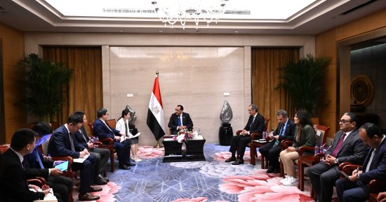 رئيس الوزراء يلتقى المدير العام لشركة GAC لصناعة السيارات