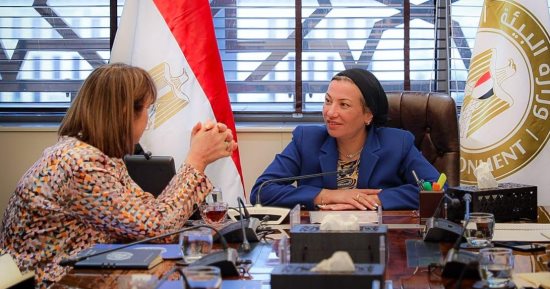 وزيرة البيئة تستقبل الممثل المقيم للأمم المتحدة فى مصر لبحث استكمال تعزيز التعاون
