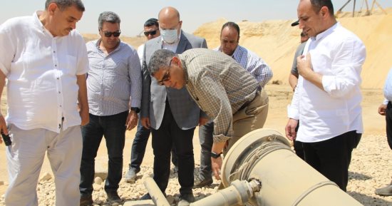 محافظ الجيزة: تحديث آليات العمل بمدفن المخلفات بشبرامنت لتحسين منظومة النظافة