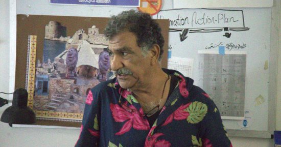 محمد عبلة: أستلهم لوحاتي من الواقع ونمط الفن متغير مع الحياة
