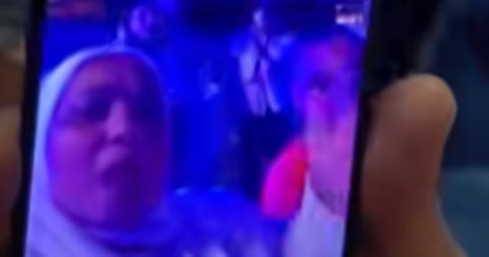 زغرودة مصرية من باريس للبطلة نادية فكرى عبر تليفزيون اليوم السابع