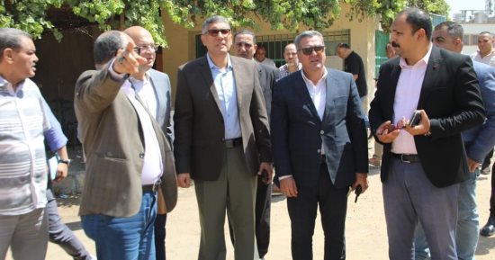 محافظ الجيزة يتفقد تجهيزات معرض أهلاً مدارس بالطالبية فيصل بحى بولاق الدكرور