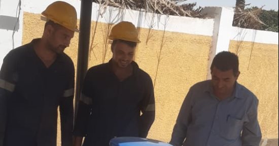 رئيس مياه سوهاج يتابع تشغيل محطات المياه والصرف بمركز ساقلته 