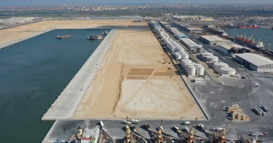 تطوير محطة تحيا مصر 1 بميناء دمياط لزيادة الطاقة الاستيعابية