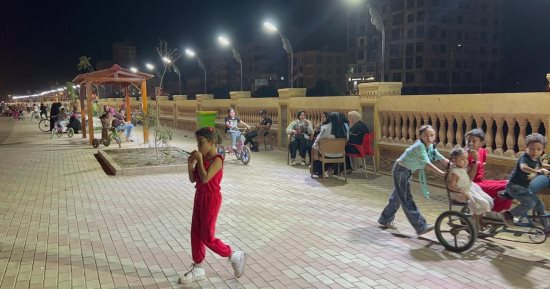 شاهد المتنفسات الحضارية الجديدة قبلة المواطنين الأولى للاستمتاع فى الدقهلية