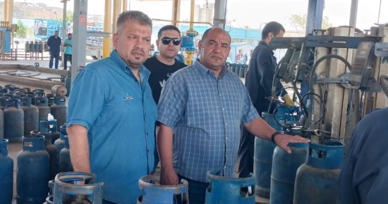 ضبط مصنع يعبئ أسطوانات الغاز المنزلى ناقصة الوزن فى الجيزة