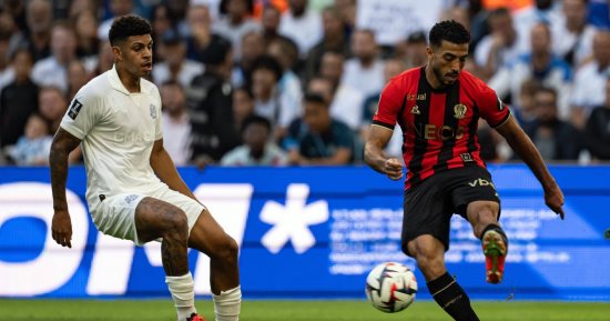 عبد المنعم ينتظر المشاركة مع نيس أمام لانس بالدورى الفرنسى