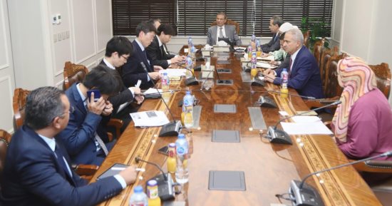 وزير الزراعة يبحث مع السفير اليابانى التعاون فى تكنولوجيات الزراعة الحديثة