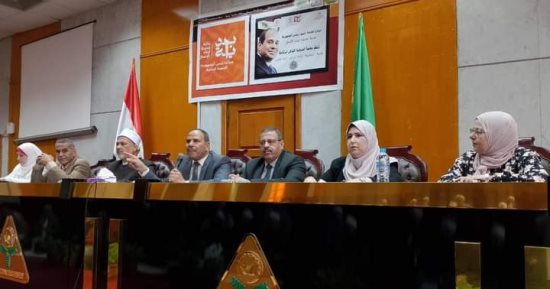 جامعة المنوفية تدشن "بداية جديدة لبناء الإنسان "و "السادات" تطلق أولي قوافل المبادرة