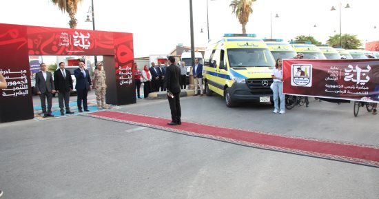محافظ بني سويف يشهد فعاليات تدشين المبادرة الرئاسية "بداية جديدة لبناء الإنسان"