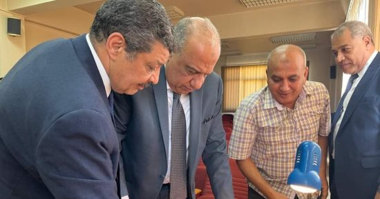وزير الكهرباء يتفقد مدينة العلوم النووية بأنشاص
