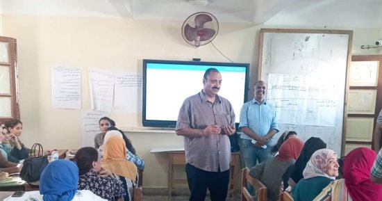 انتظام تدريب المعلمين المقبولين من مسابقة 30 ألف معلم ببنى سويف