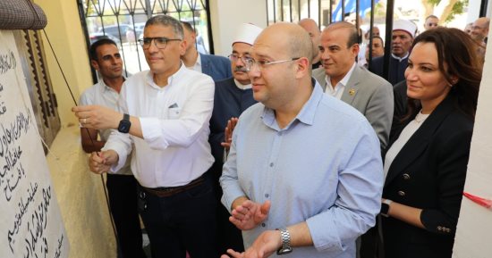 محافظ الجيزة يفتتح عددًا من المشروعات التنموية بمركز الواحات البحرية