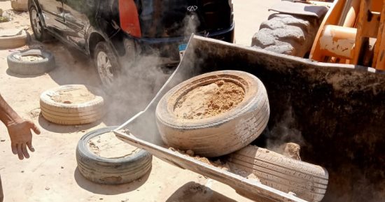 رفع 191حالة إشغال طريق وتحرير 84 مخالفة فى الإسماعيلية