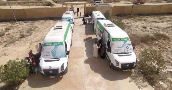 الكشف الطبى على 512 مريضا بالمجان فى قافلة طبية ببرج العرب بالإسكندرية