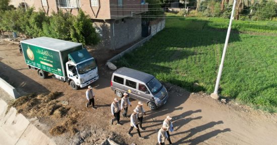 بيت الزكاة والصدقات يطلق حملة دفء وطمأنينة فى جميع المحافظات
