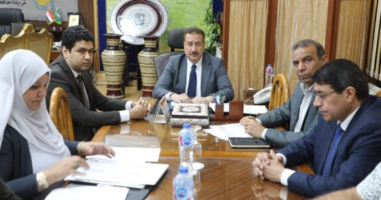 محافظ المنوفية يتابع الموقف النهائى لملف تقنين أراضى أملاك الدولة