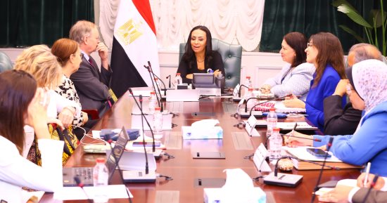 وزيرة التضامن تبحث مع سفير الاتحاد الأوروبي مجالات التمكين الاقتصادي 