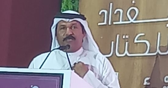محمد البريكى يلقى مجموعة من قصائده في مهرجان الحلة ومعرض بغداد