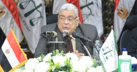 رئيس مجلس الدولة يعتمد الحركة القضائية لمحاكم القضاء الإدارى على مستوى الجمهورية