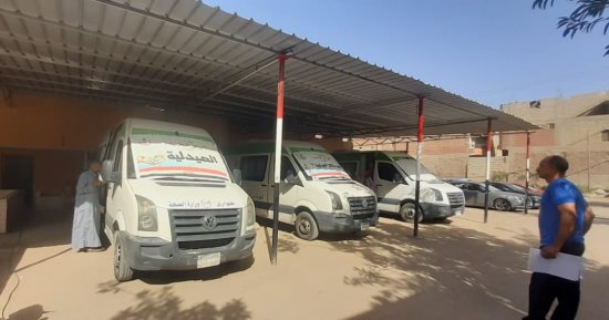 الكشف على 3560 مريضا من أهالى قرية ناهيا بكرداسة والعلاج مجانا