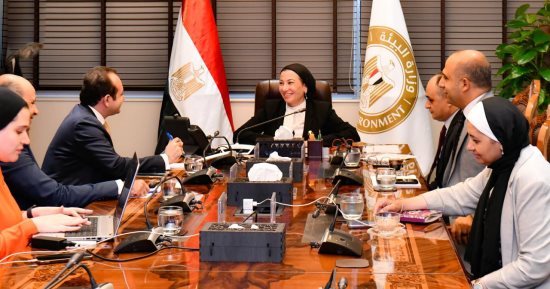 وزيرة البيئة تلتقي أمين لجنة البيئة في حزب مستقبل وطن لبحث عدد من الملفات